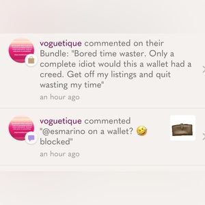 Not for sale - extremely mean seller